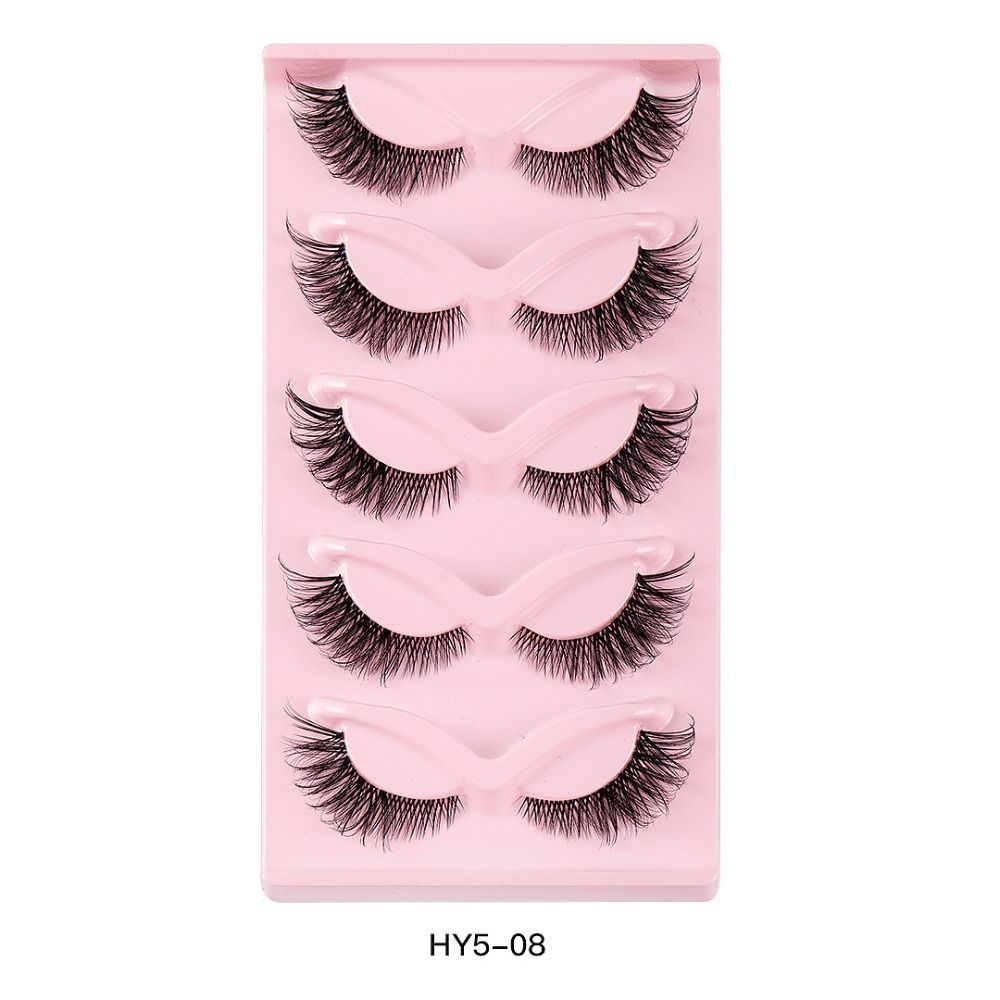 Eyelash Extension Fox Eye - Sztuczne rzęsy 3D Fuffy, gęste, długie,