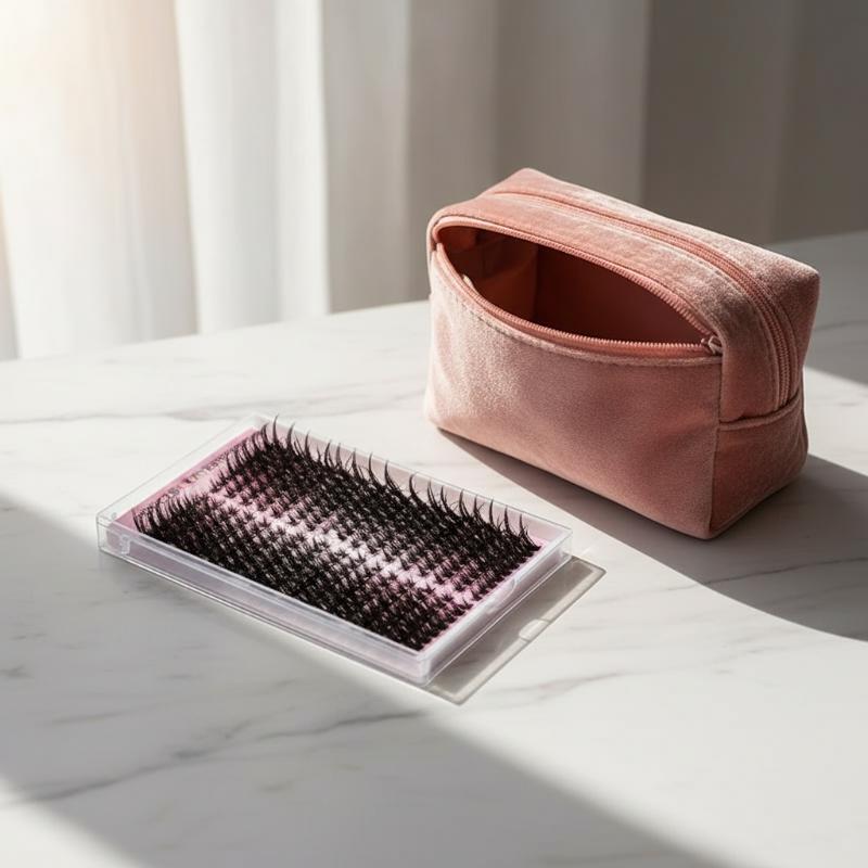 Eyelash Extension Or Extensions - 14 Rzędów DIY Kępki Rzęs do