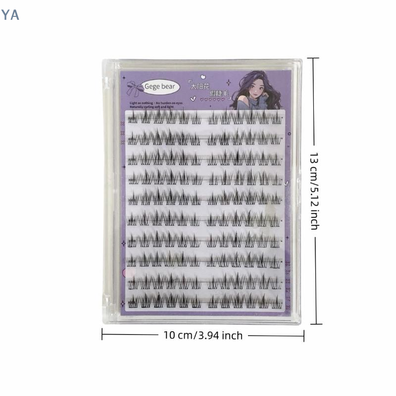 Eyelash Extensions - 【SA】【SA】Sztuczne rzęsy bez kleju, wzór słoneczny,