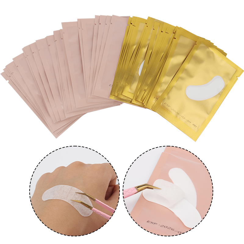 Eyelash Extension Glasses - 50 par płatków pod oczy podkładki