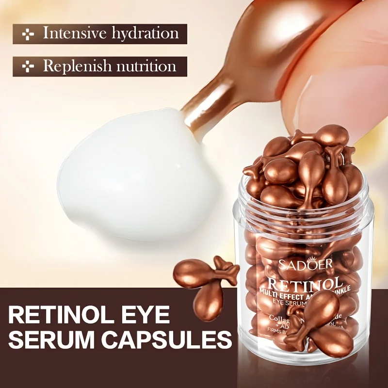 The Ordinary Serum Hyaluronic Acid - SADOER Retinol Multi-Effect Anti-Wrinkle Firming Capsule