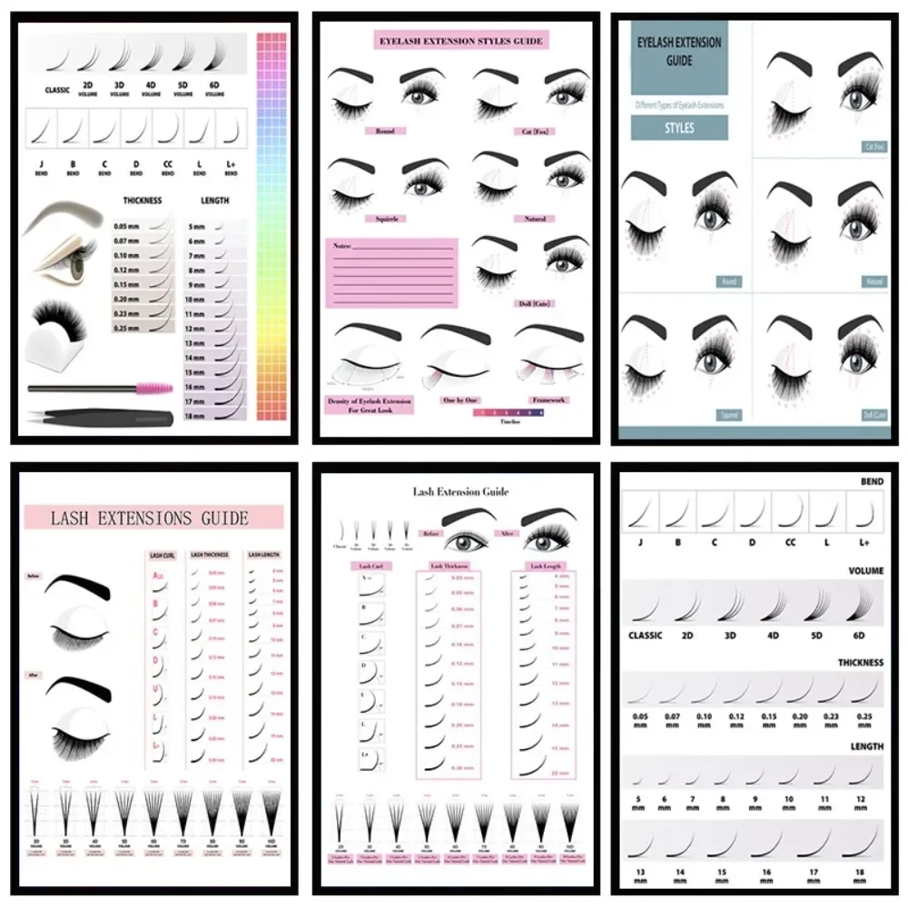 Eyelash Extensions - Obraz na płótnie HD, plakat ścienny,