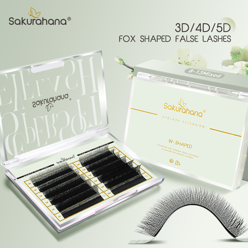 Eyelash Extension Fox Eye - SAKURAHANA Rzęsy 3D 4D 5D w