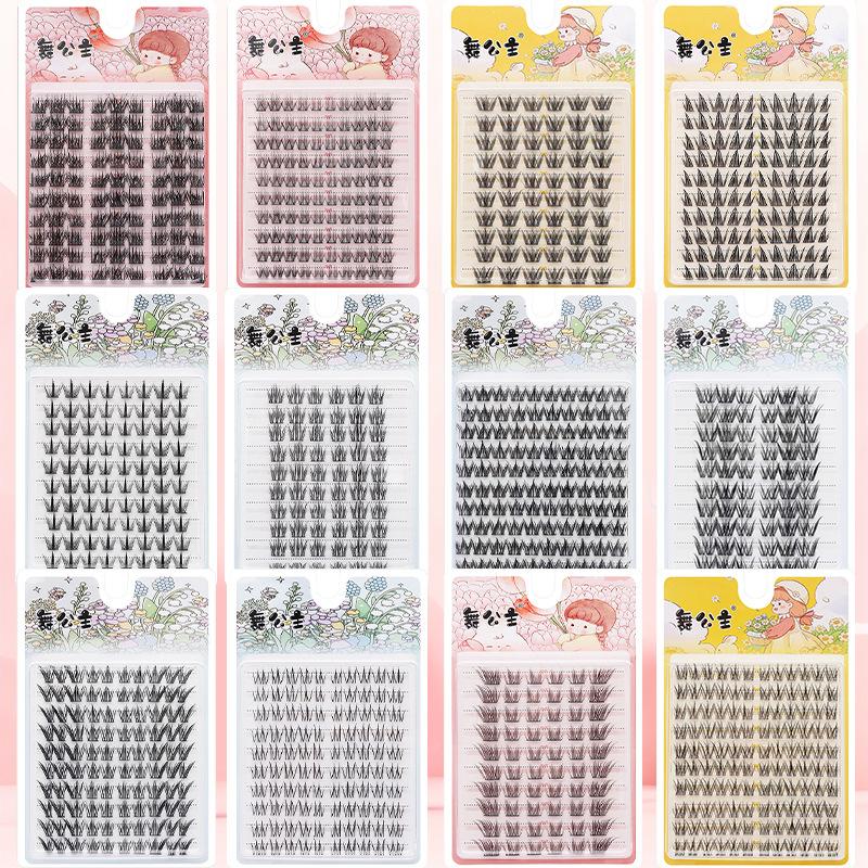Eyelash Extensions - 10 rzędów trwałych, pojedynczych rzęs do