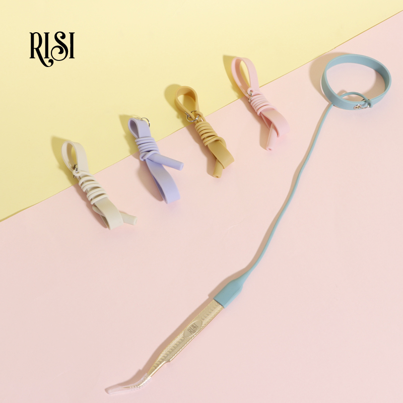 Eyelash Extension Glasses - RISI silikonowe rzęsy pęseta do przedłużania