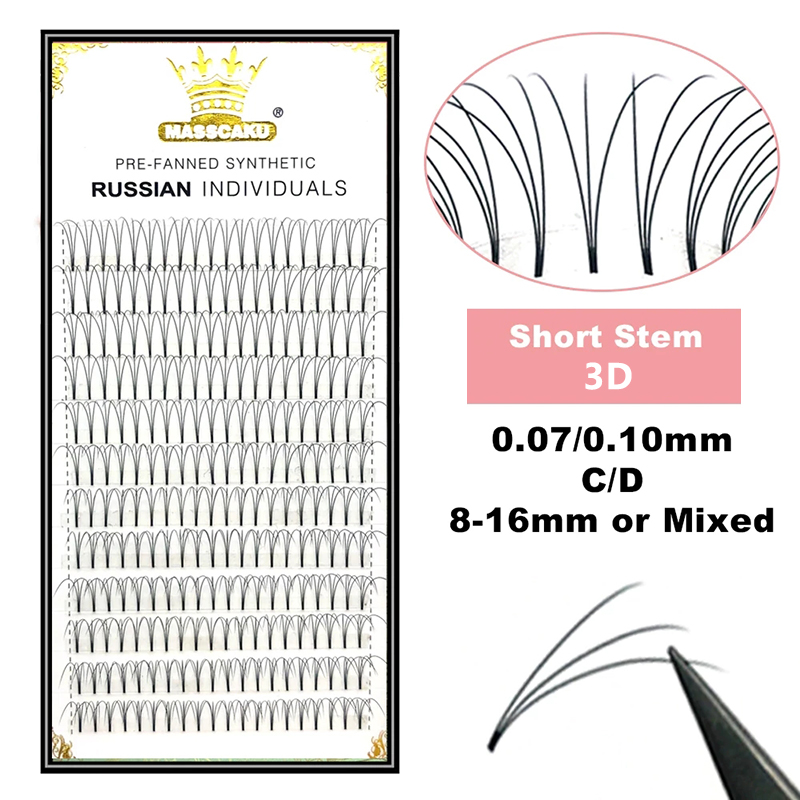 MASSCAKU Premade Russian Volum – Eyelash Extension Or Extensions recenzja i cena