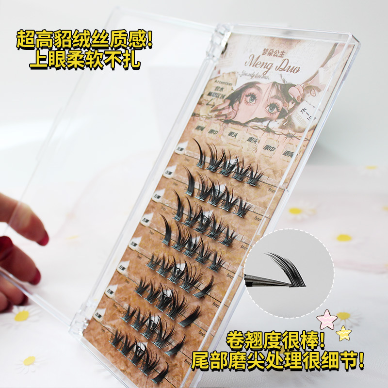 Nowy kocie oko rzęsy z norek 3 – Eyelash Extension Fox Eye recenzja i cena