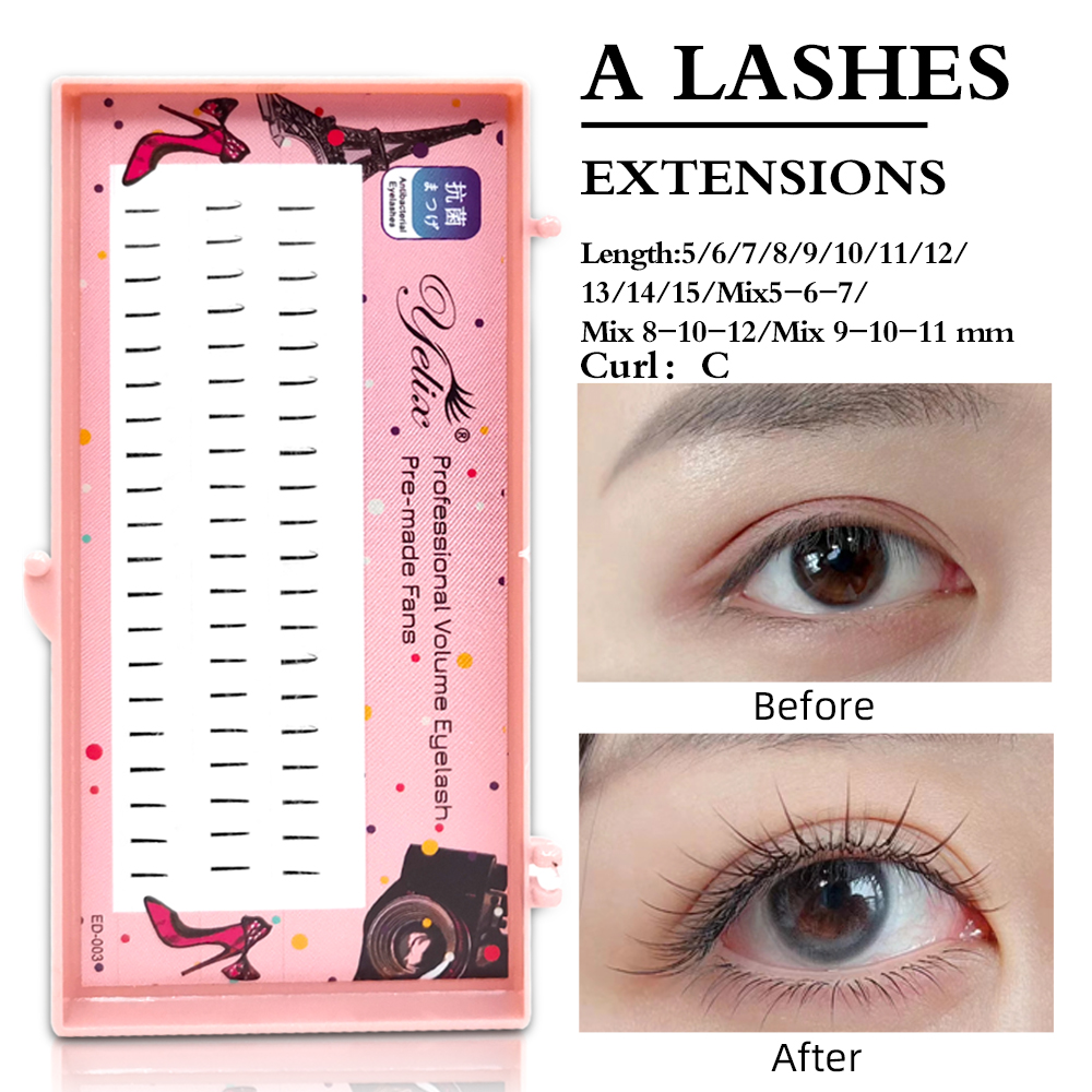 Yelix Naturalne Miękkie Pojedy – Eyelash Extensions recenzja i cena