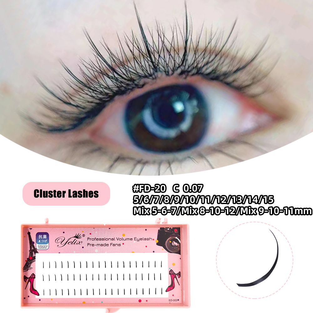 Yelix Naturalne Miękkie Pojedy – Eyelash Extensions recenzja i cena