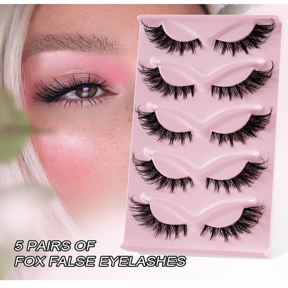 Sztuczne rzęsy 3D Fuffy, gęste – Eyelash Extension Fox Eye recenzja i cena