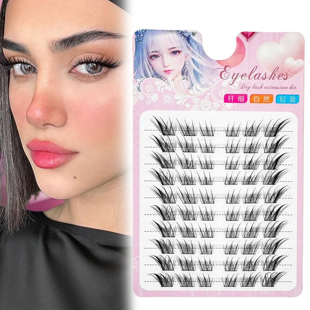 Kępki rzęs 3D Cat Eye, rzęsy w – Eyelash Extension Fox Eye recenzja i cena