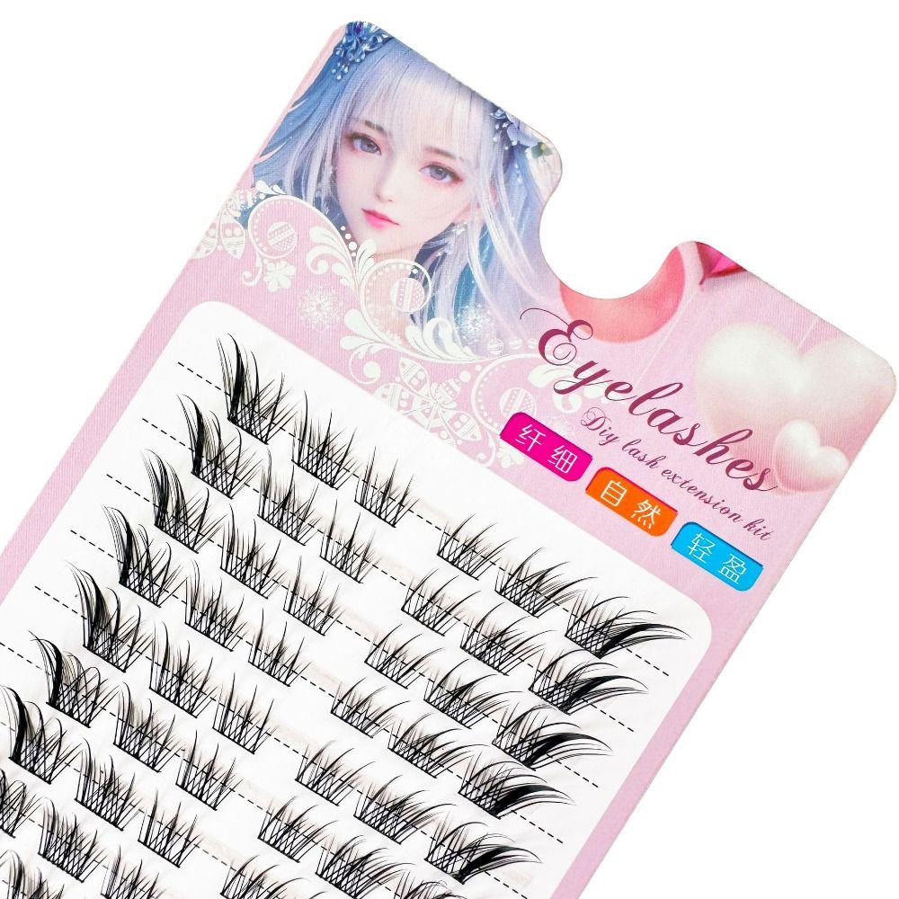 Kępki rzęs 3D Cat Eye, rzęsy w – Eyelash Extension Fox Eye recenzja i cena