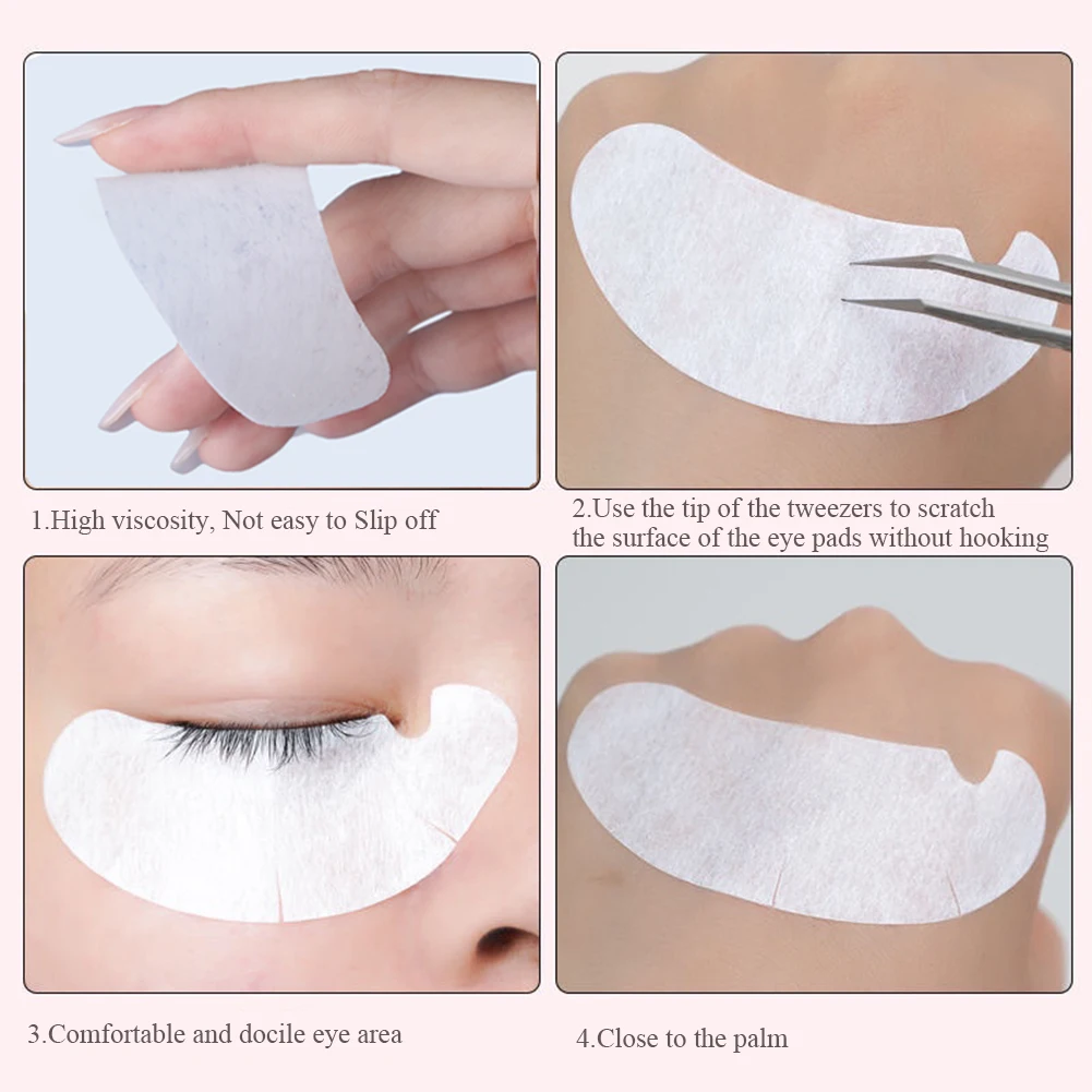 50/100PCS U Shape Eyelash Pads – Eyelash Extension Glasses recenzja i cena