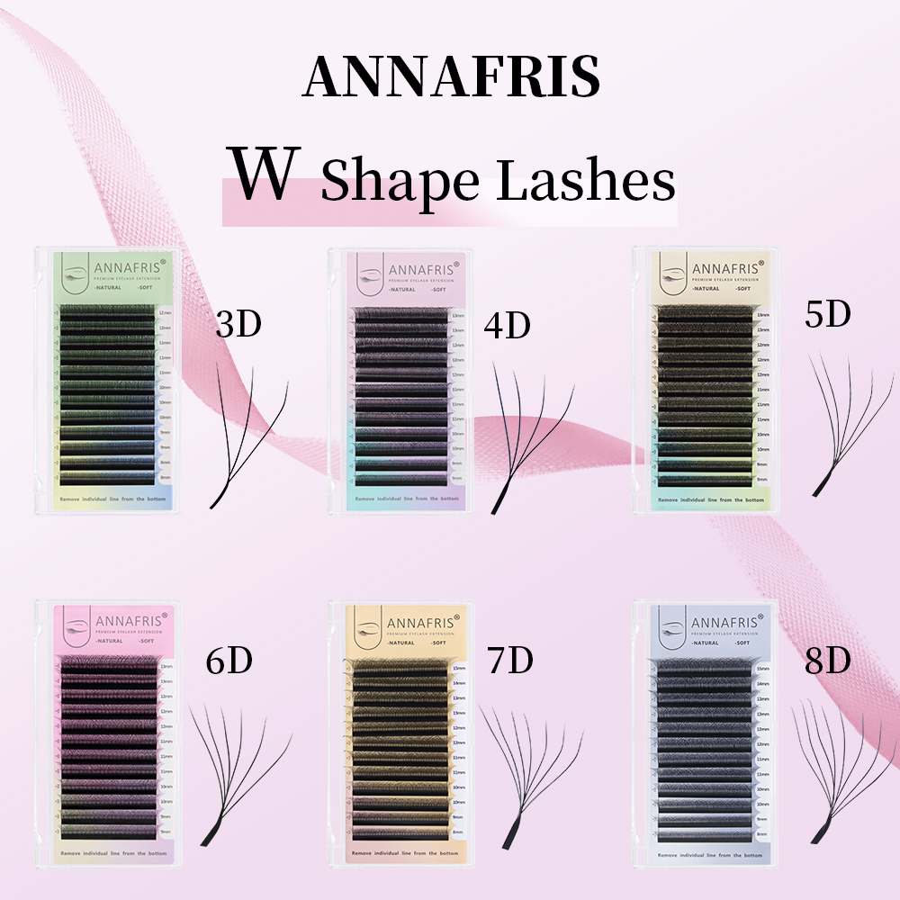 ANNAFRIS Premade Volume Fan YY – Eyelash Extension Fan recenzja i cena