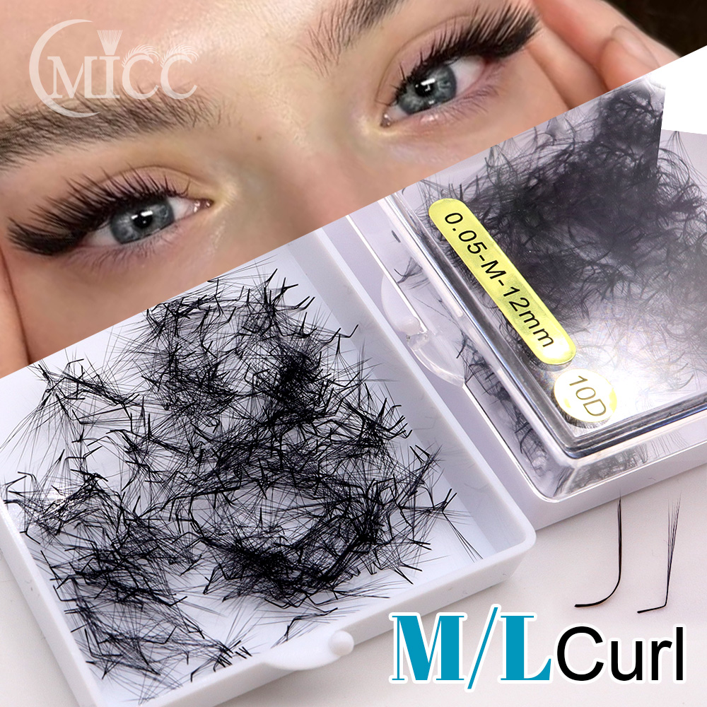 500 Kępek Rzęs 6D 6mm 10D M L  – Eyelash Extension Fox Eye recenzja i cena