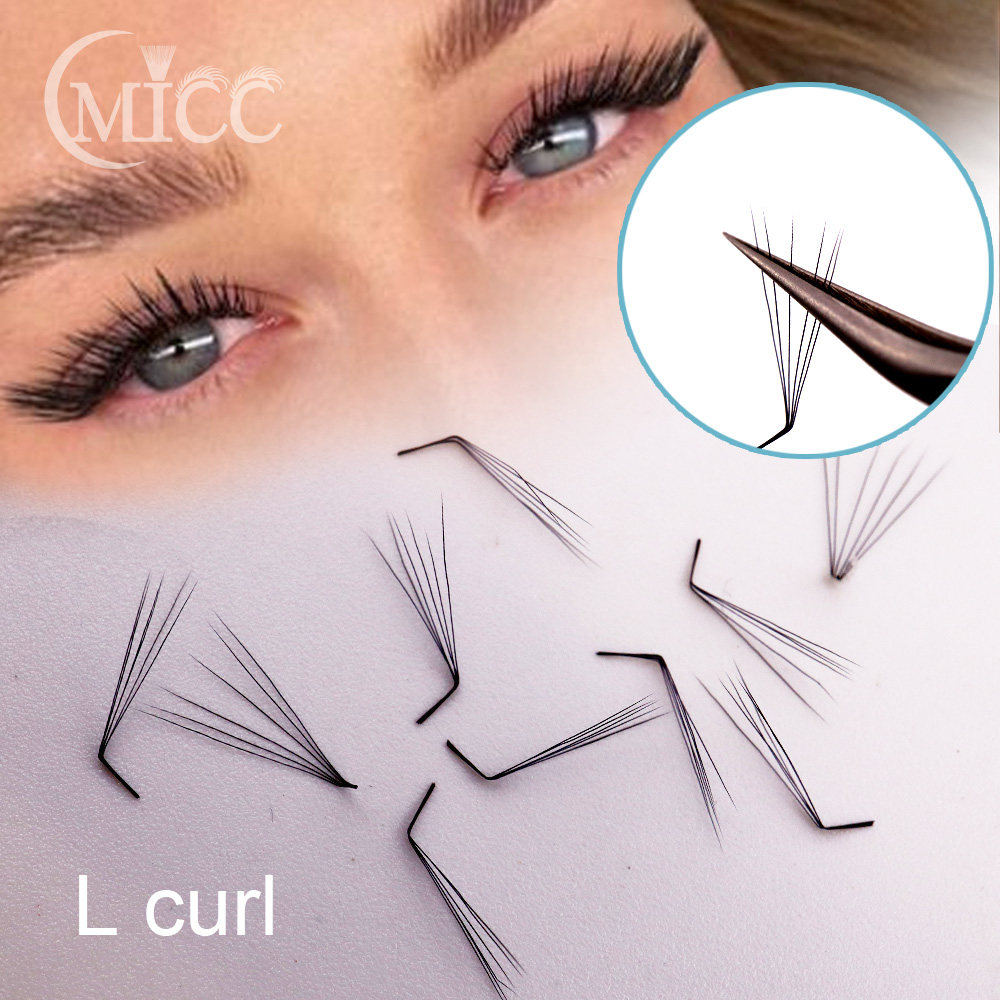 500 Kępek Rzęs 6D 6mm 10D M L  – Eyelash Extension Fox Eye recenzja i cena