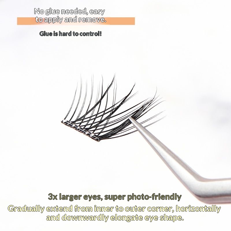 120 Kępek Sztucznych Rzęs Bez  – Eyelash Extension Fox Eye recenzja i cena