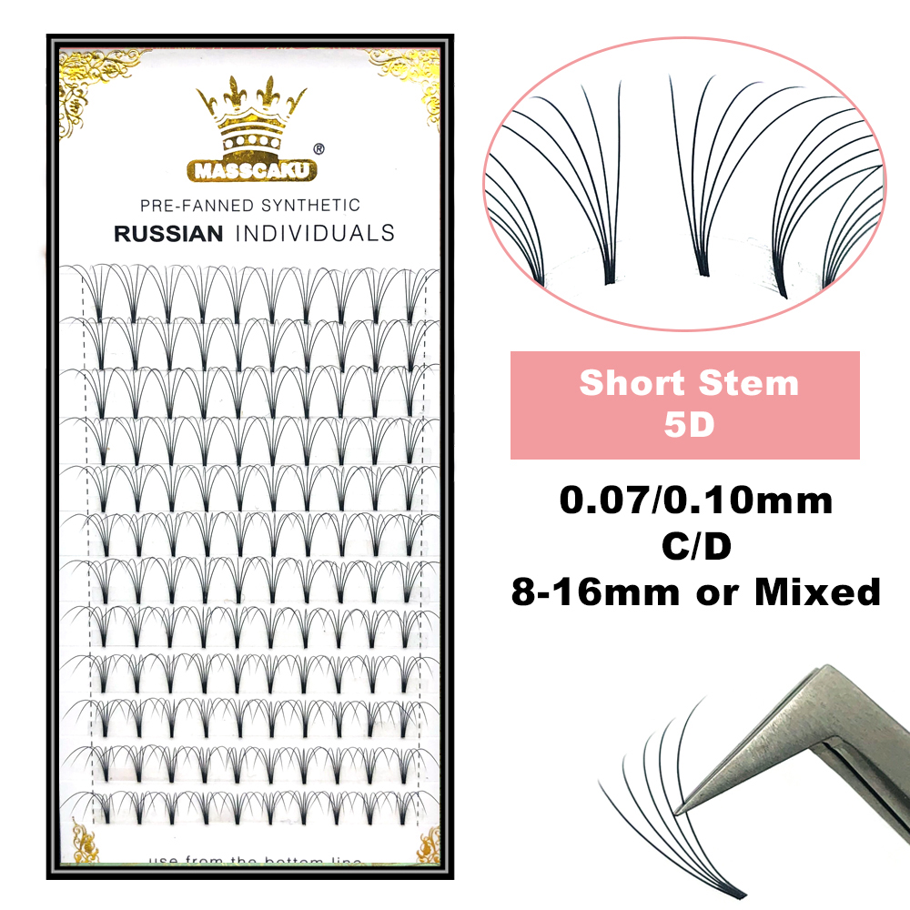 MASSCAKU Lashes Premade szerok – Eyelash Extension Or Extensions recenzja i cena
