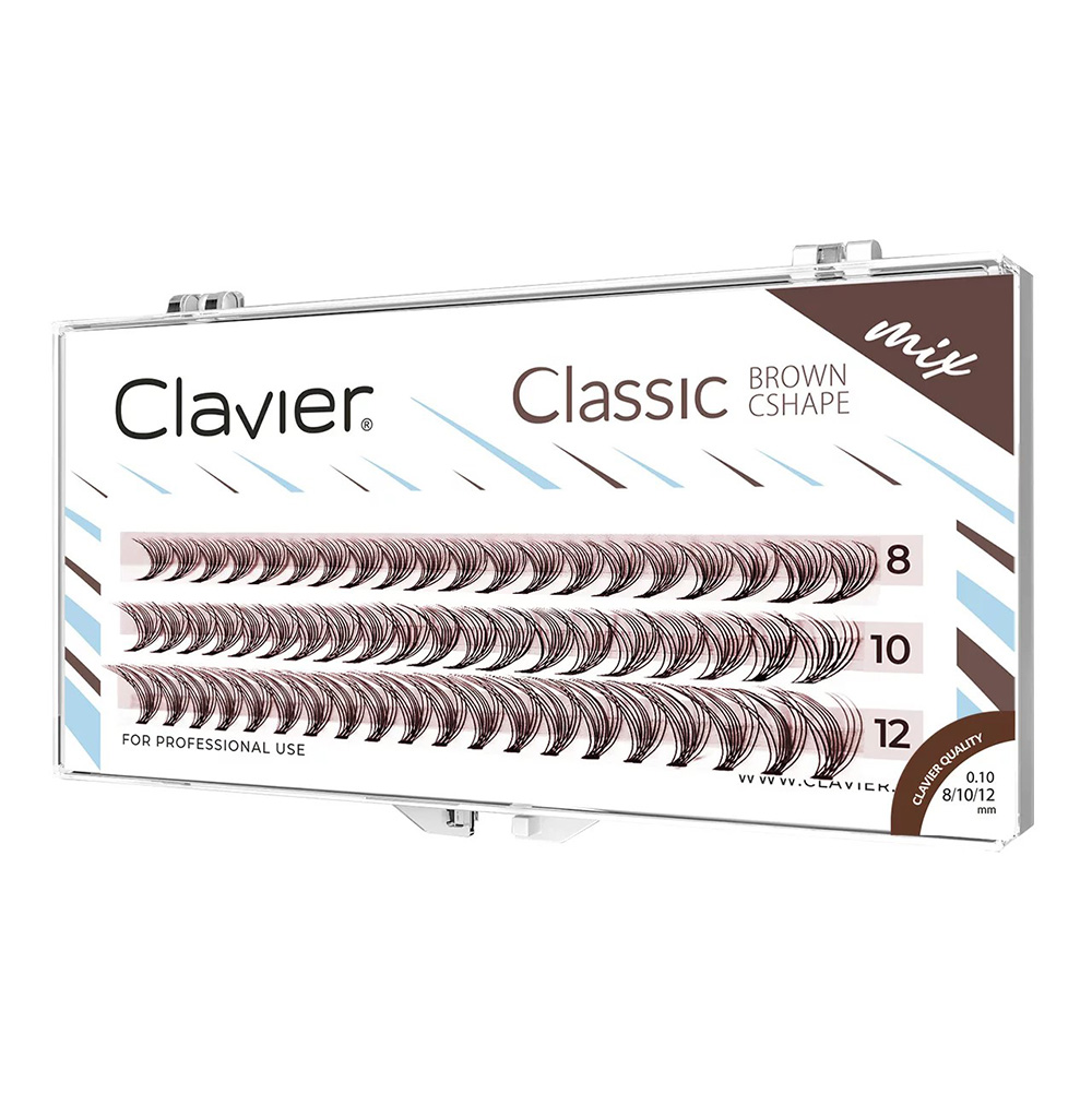 Clavier Classic Brown Eyelashe – Eyelash Extension Natural Classic recenzja i cena