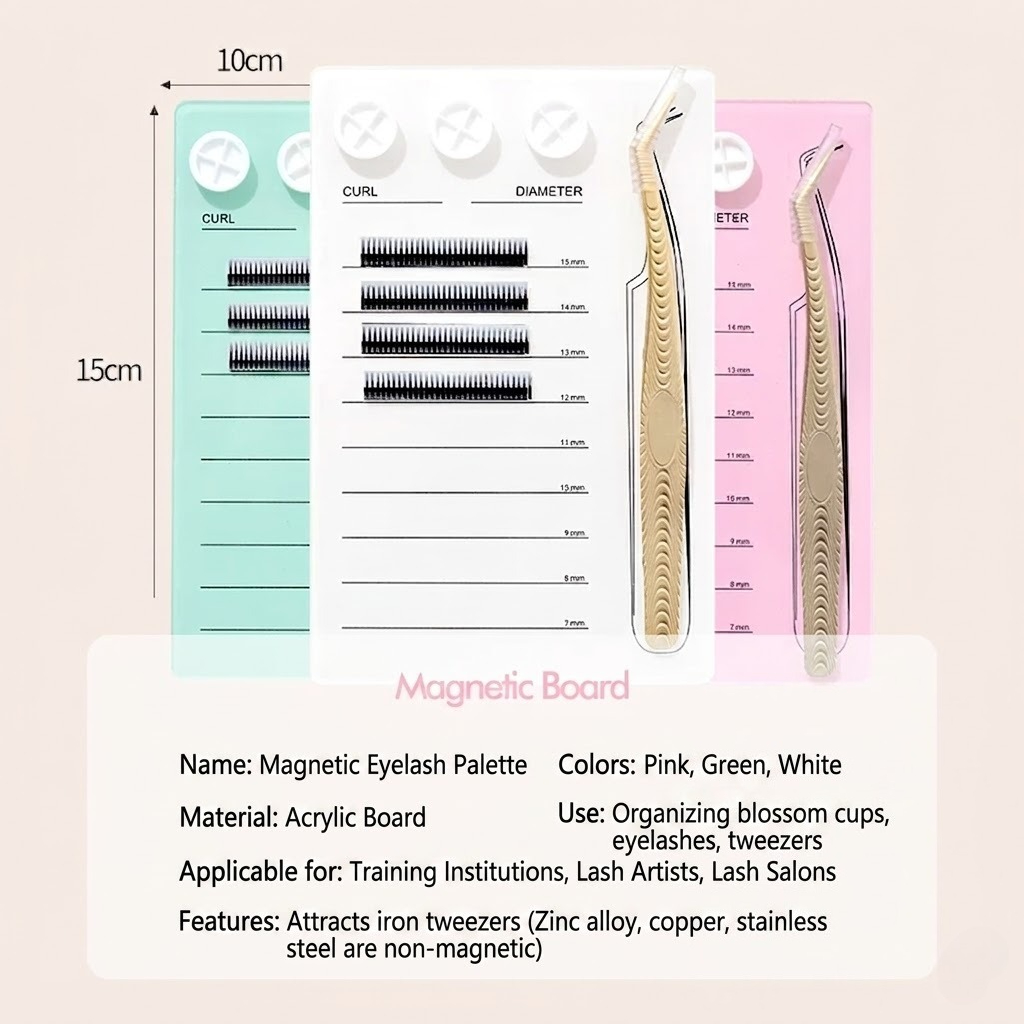 Paleta do przedłużania rzęs ma – Eyelash Extension Fan recenzja i cena