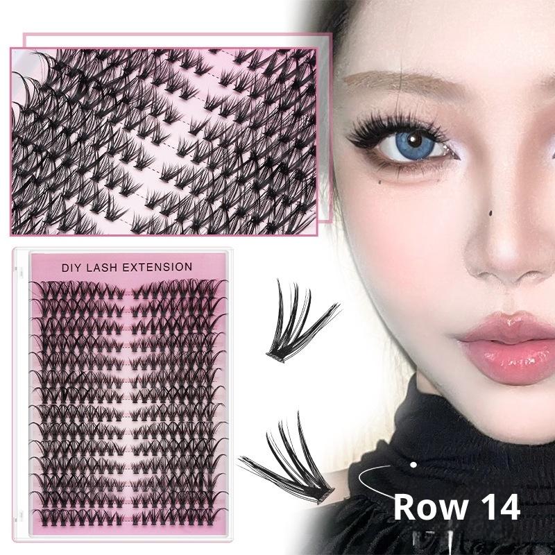 【M】14 Rzędów DIY Kępki Rzęs do – Eyelash Extension Or Extensions recenzja i cena