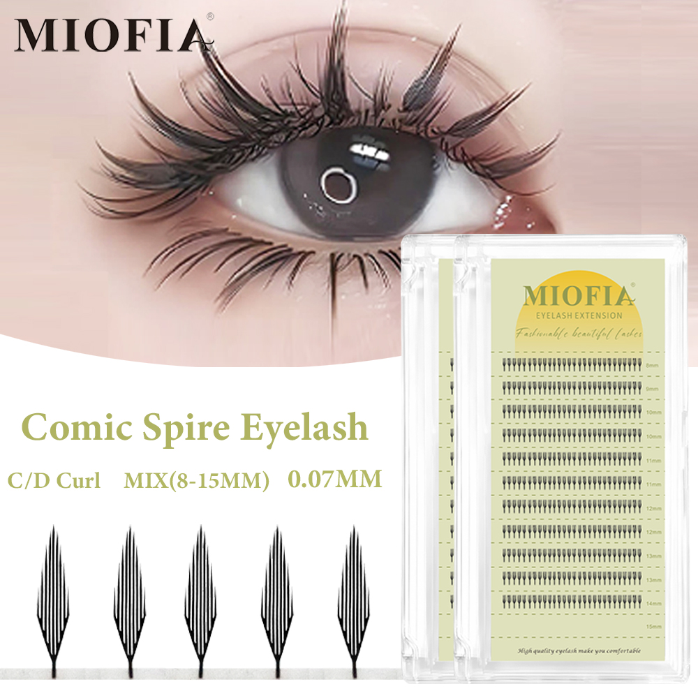 Sztuczne rzęsy Anime Spire, ks – Eyelash Extension Hybrid recenzja i cena
