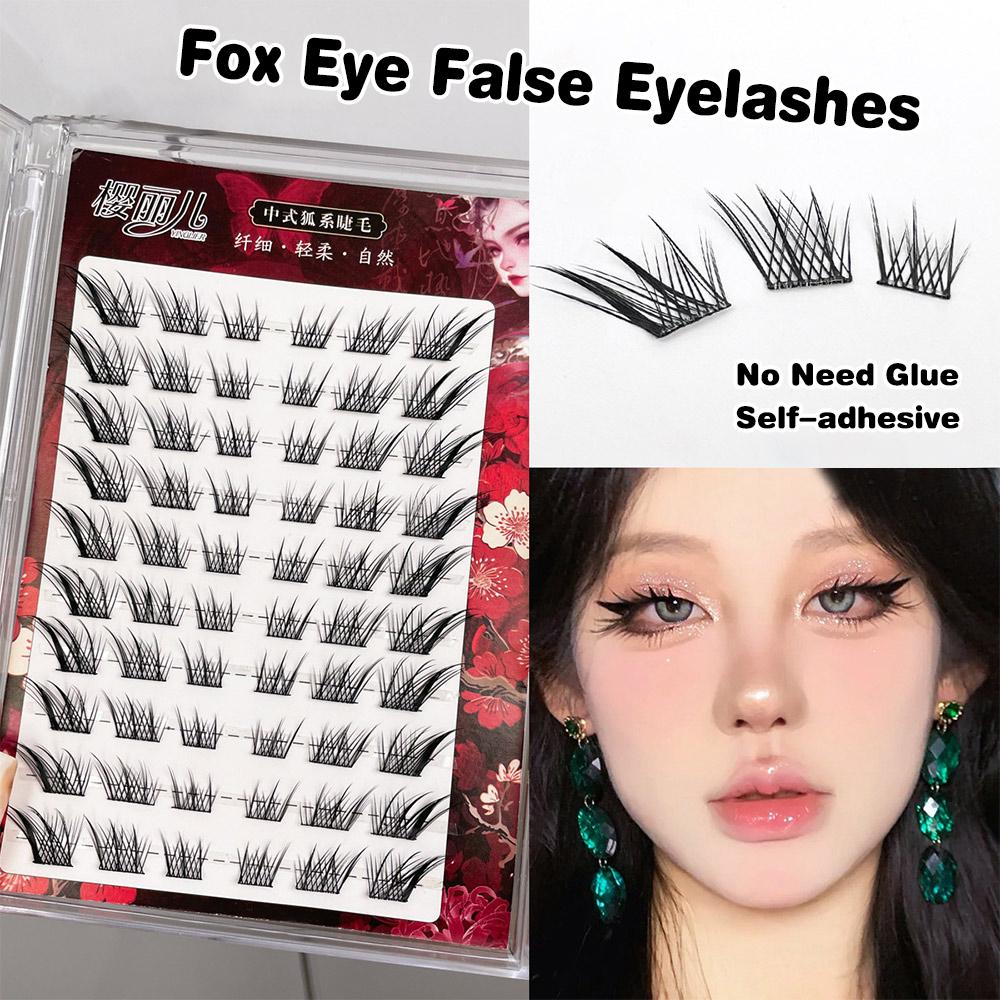 Samoprzylepne kępki rzęs bez k – Eyelash Extension Fox Eye recenzja i cena