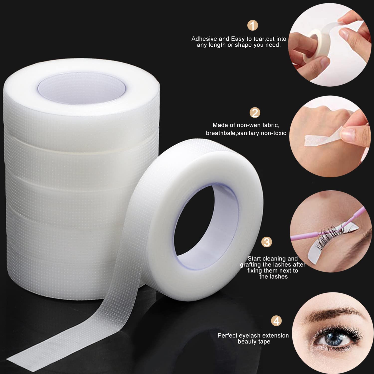 Taśma do rzęs przezroczysta tk – Eyelash Extension Gel Remover recenzja i cena