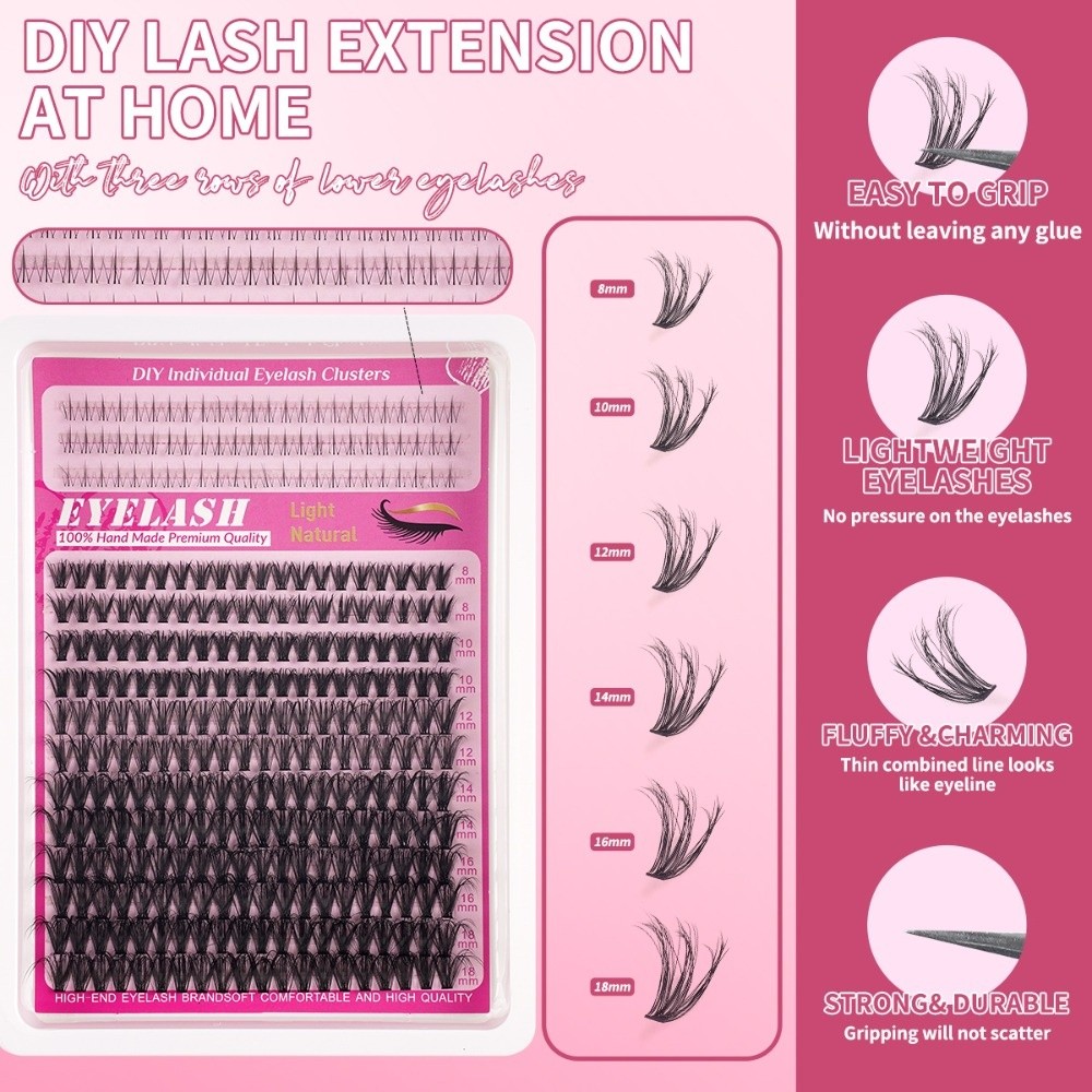 Sztuczne rzęsy o długości 8-18 – Eyelash Extensions recenzja i cena